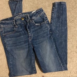 High rise American Eagle Jeggings